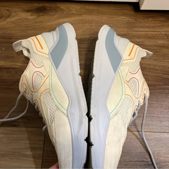 D.A.T.E Fuga Date Women's  Chunky Athletic Lace Up Sneakers Multicolor Size 8 - Picture 4 of 10